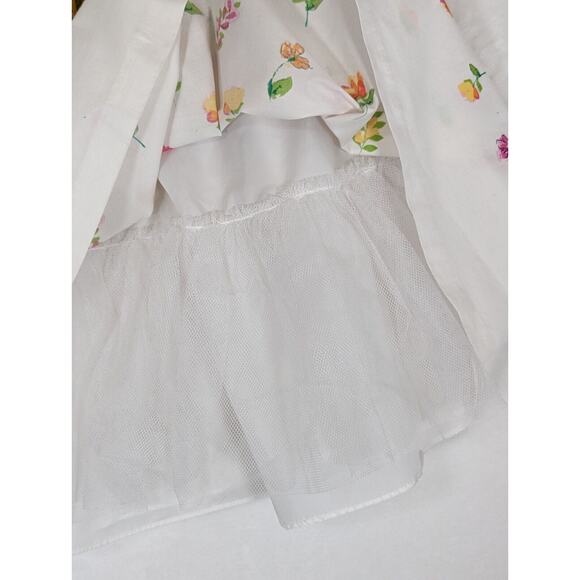 Bonnie Jean Girls 8 Dress Floral Spring A Few Marks Shown In Photos Ch 27 W 23" - Picture 8 of 13